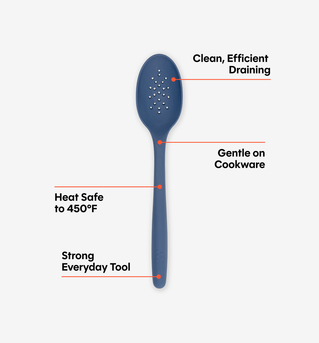 Slotted Spoon - Classic Blue
