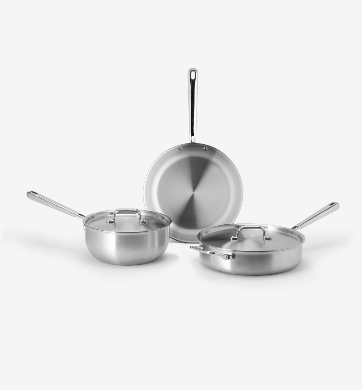 5-Piece Stainless Steel Cookware Set
