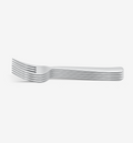 4-piece polished dinner fork set