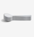 8-piece polished dinner spoon set