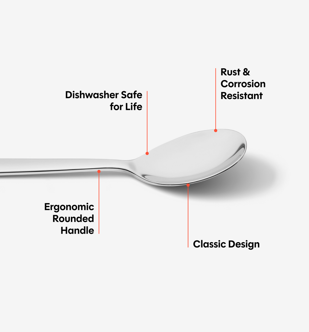 2-Piece Tea Spoon Set - Polished