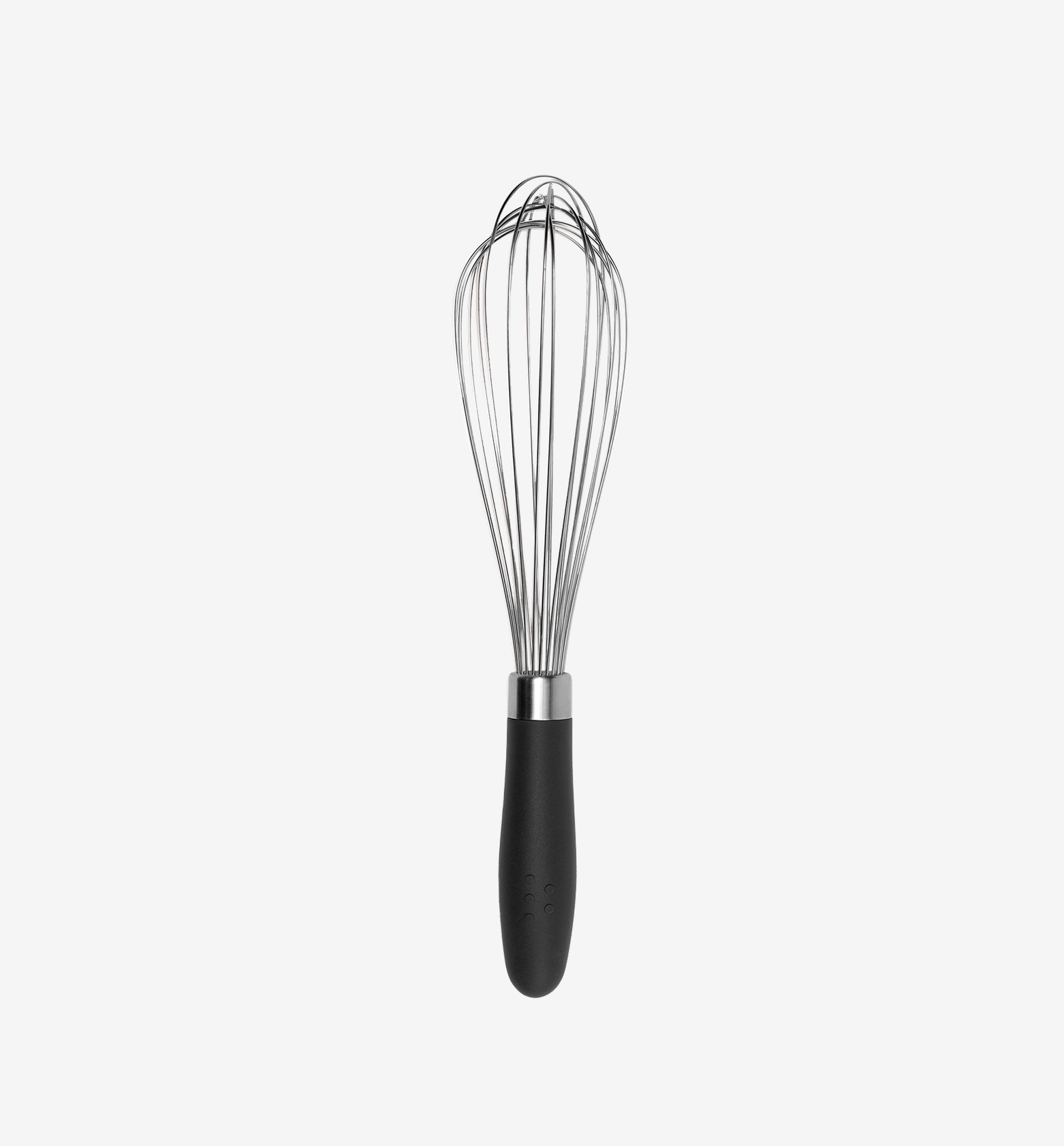 OXO Good Grips stainless steel balloon whisk with black soft-grip handle