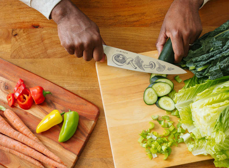 Misen x Walker Noble Studios 8 inch Chef's Knife
