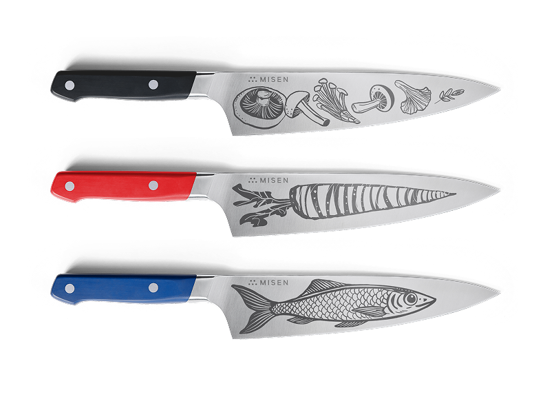 Misen x Walker Noble Studios 8 inch Chef's Knife