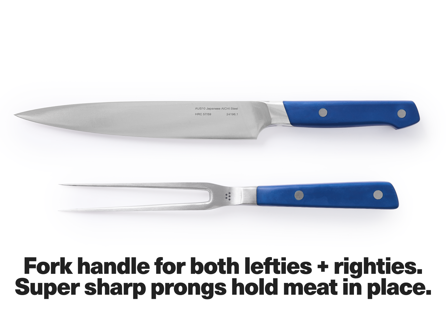 Carving Set - AUS-10 - Final Sale