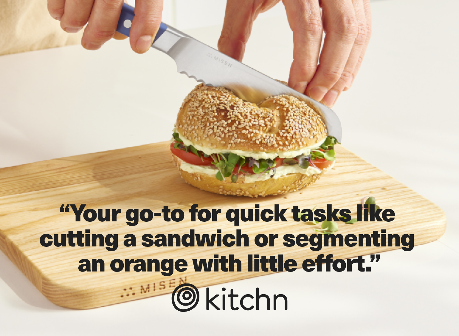 "Your go-to for quick tasks like cutting a sandwich or segmenting an orange with little effort." - The Kitchn