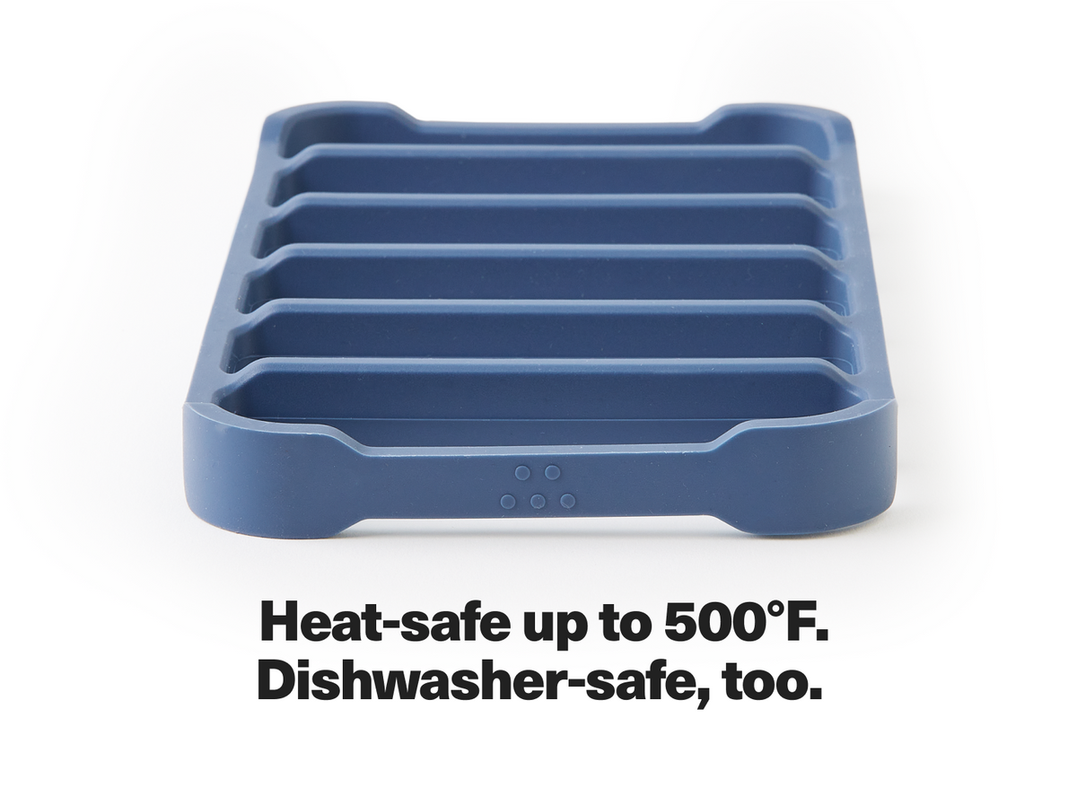 Heat-safe up to 500° F. Dishwasher-safe, too.