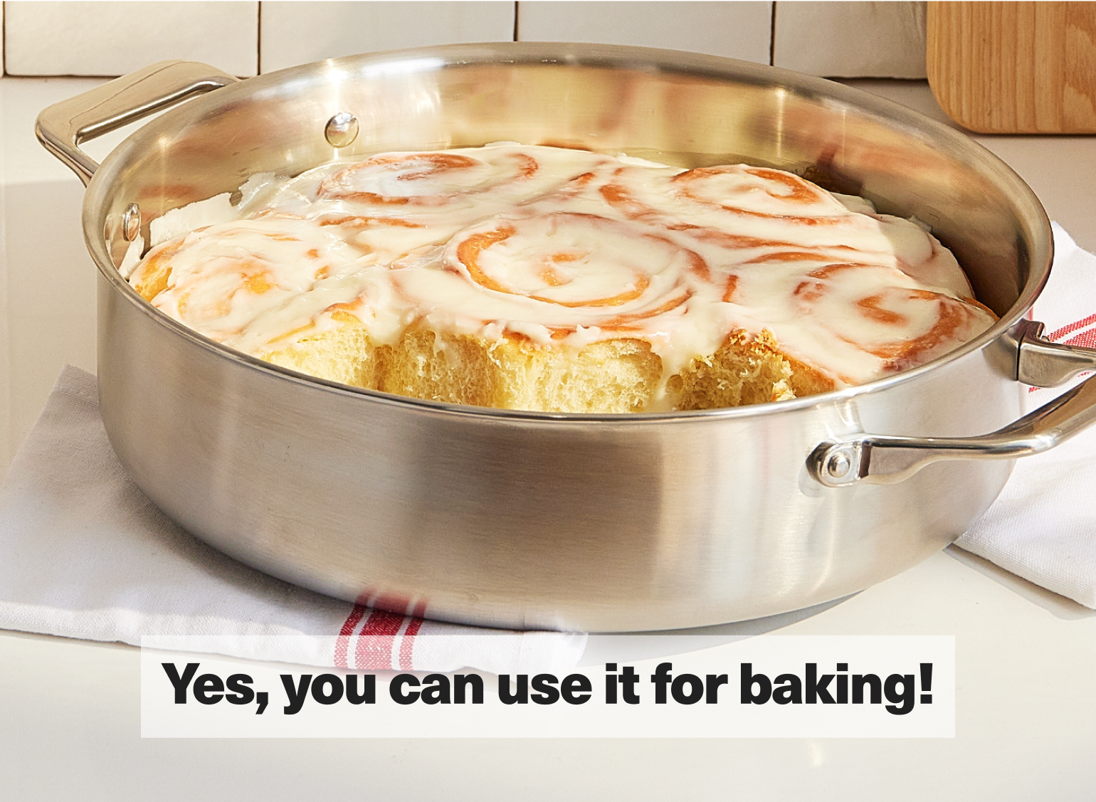 Yes, you can use it for baking!