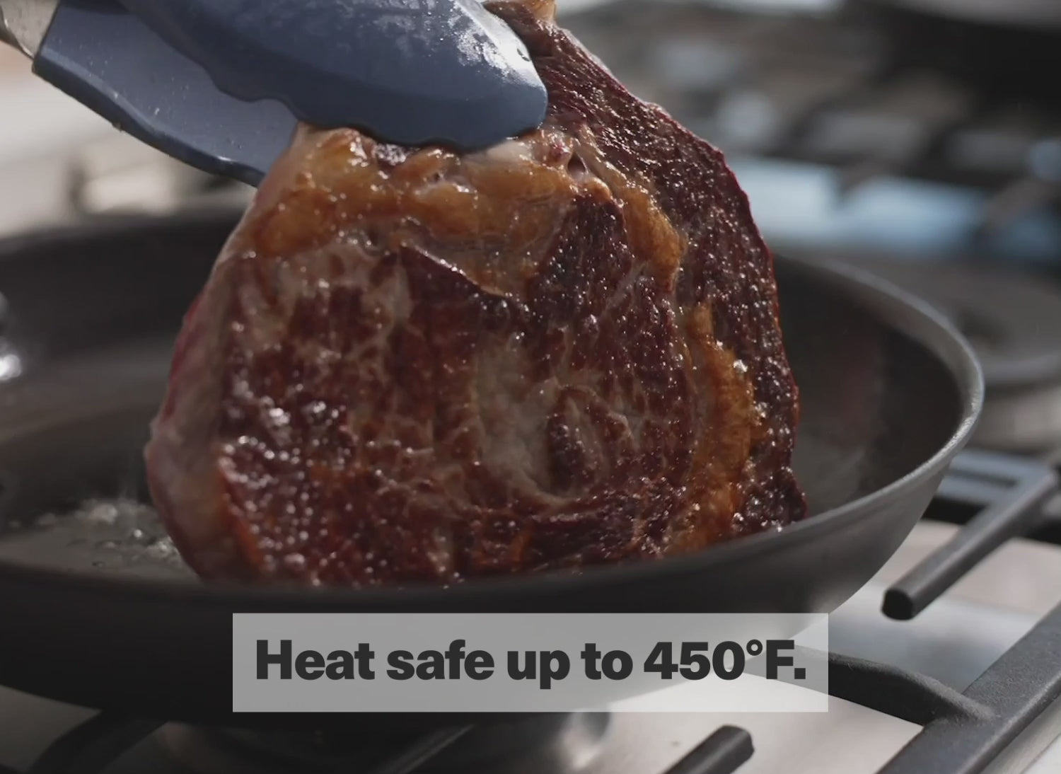 Heat safe up to 450°F.