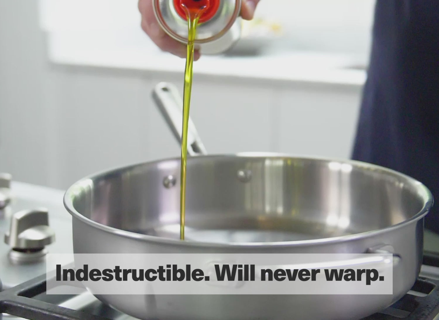 Indestructible. Will never warp.