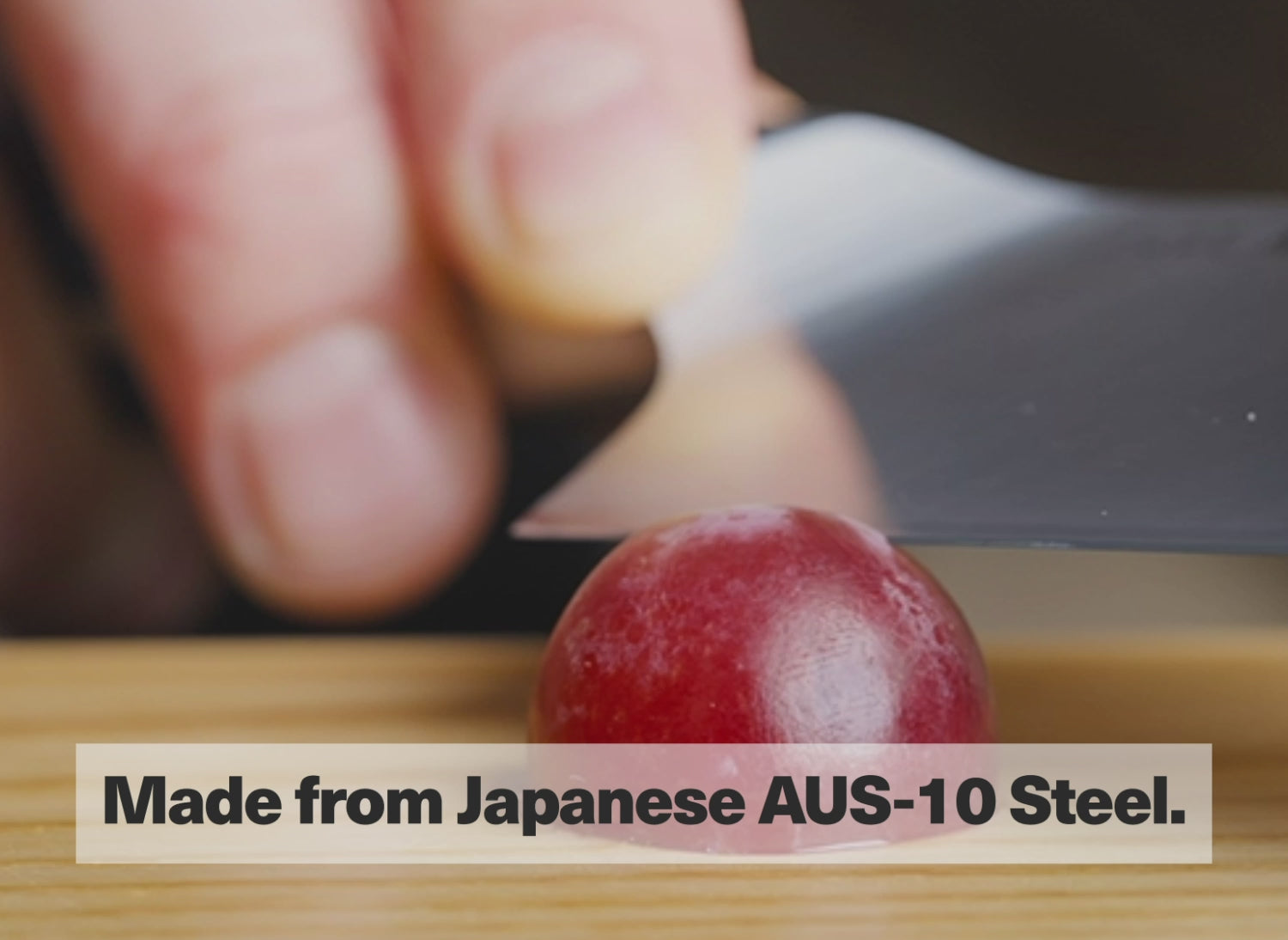 Made from Japanese AUS-10 Steel.
