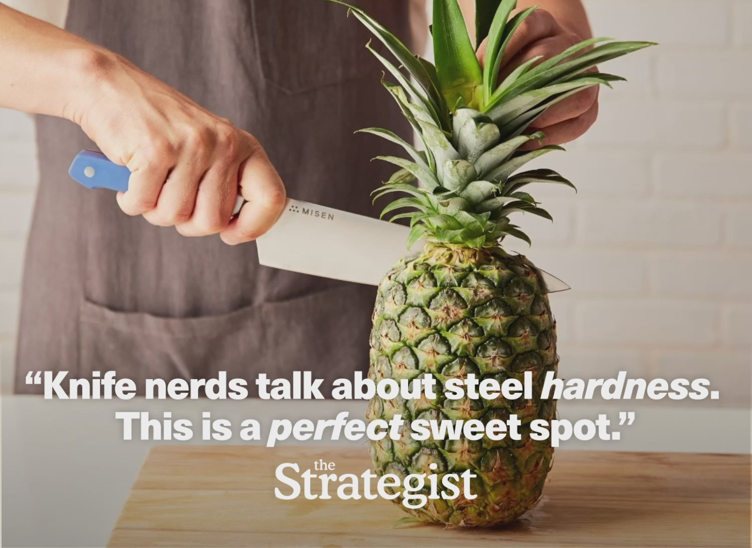 "Knife nerds talk about steel hardness. This is a perfect sweet spot." - The Strategist