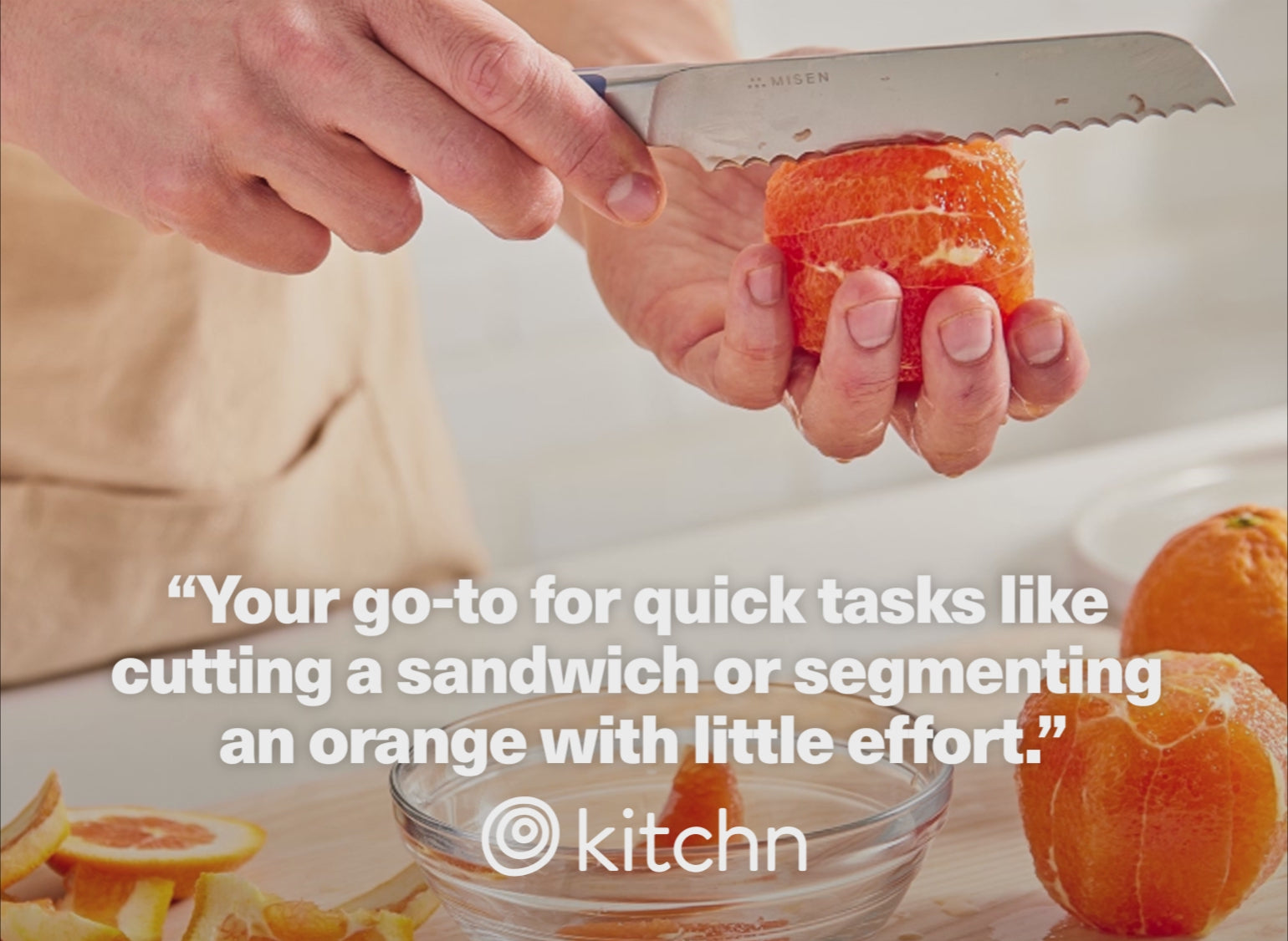 "Your go-to for quick tasks like cutting a sandwich or segmenting an orange with little effort." - The Kitchn
