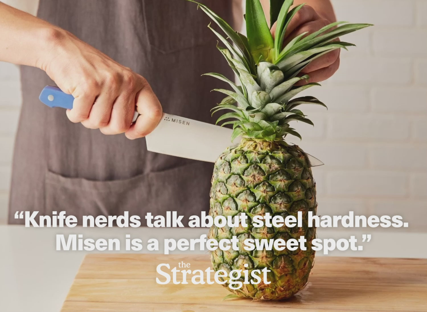 "Knife nerds talk about steel hardness. Misen is a perfect sweet spot." - The Strategist