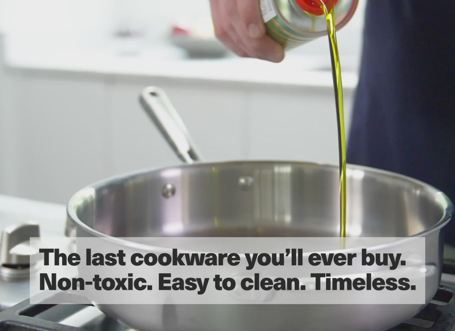 The last cookware you'll ever buy. Non-toxic. Easy to clean. Timeless.