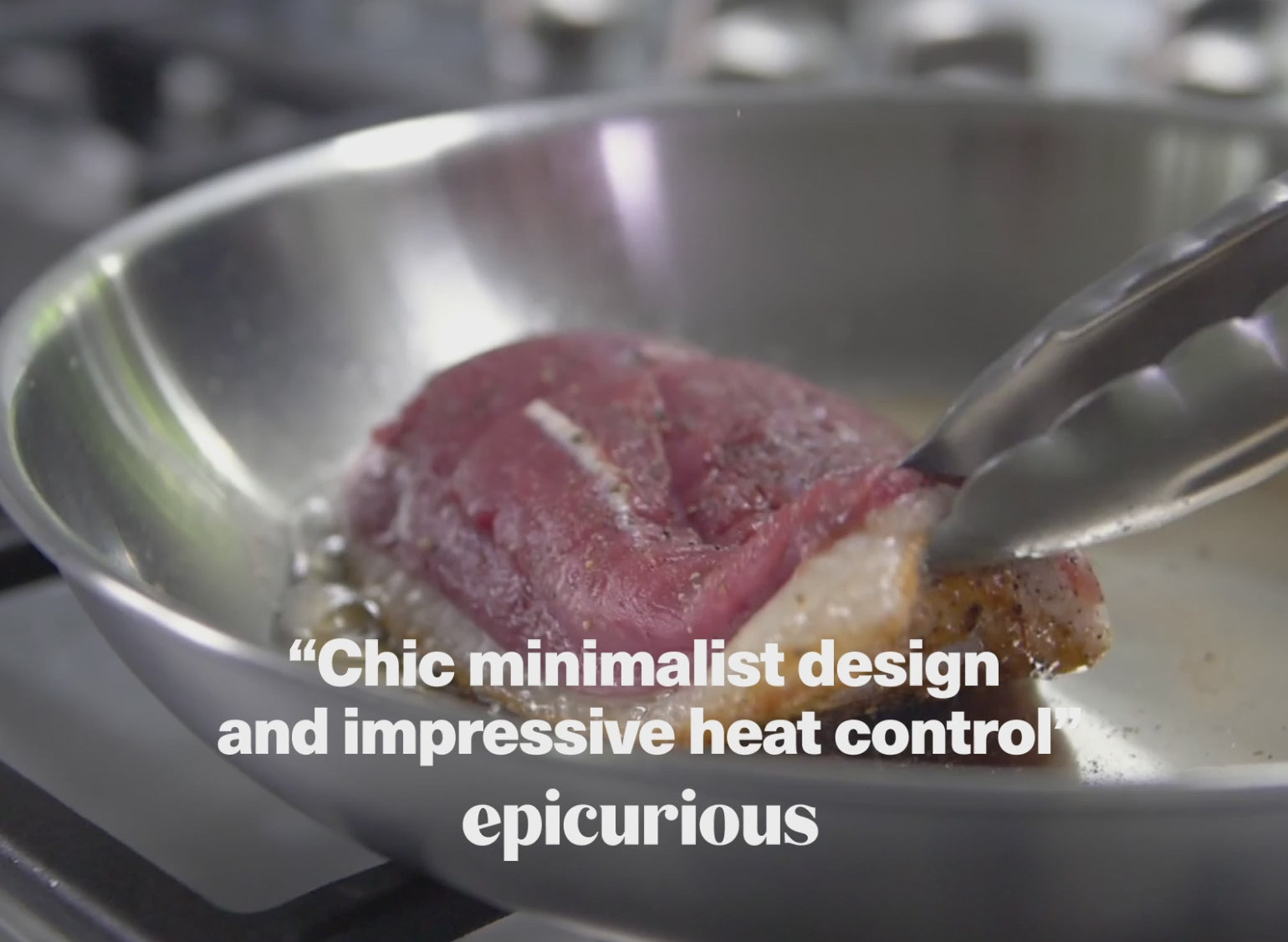 "Chic minimalist design and impressive heat control." - Epicurious