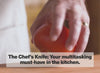 The Chef's Knife: Your multitasking must-have in the kitchen.