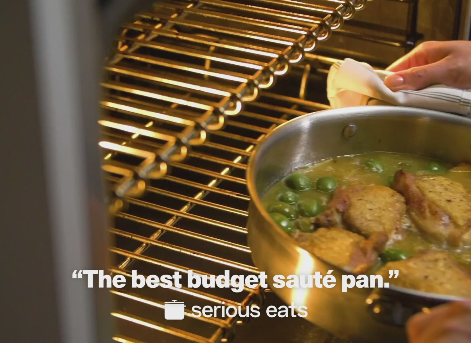 "The best budget sauté pan." - Serious Eats