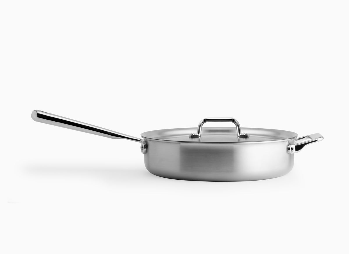 3 QT Stainless Steel Saute Pan for Versatile Cooking | Misen