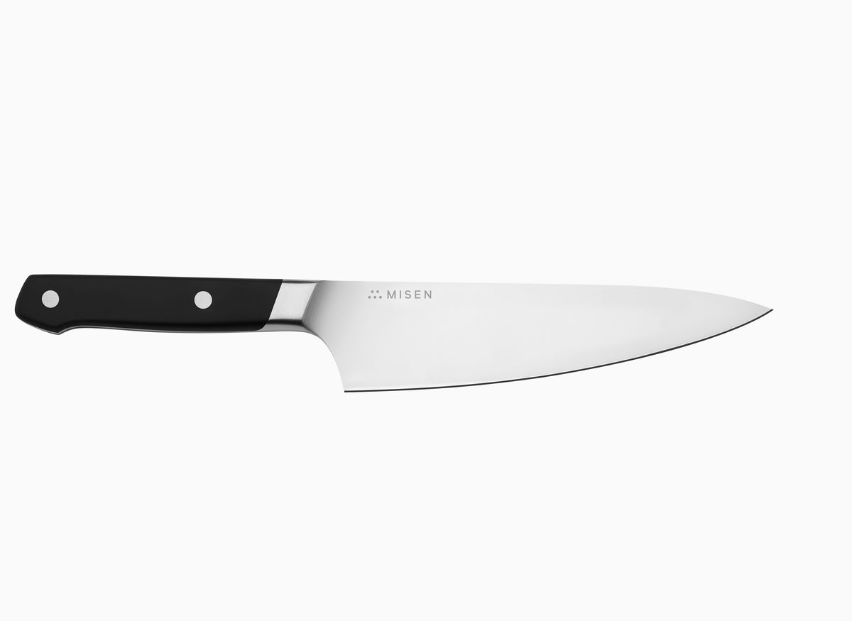 Misen Short Chef's Knife in black